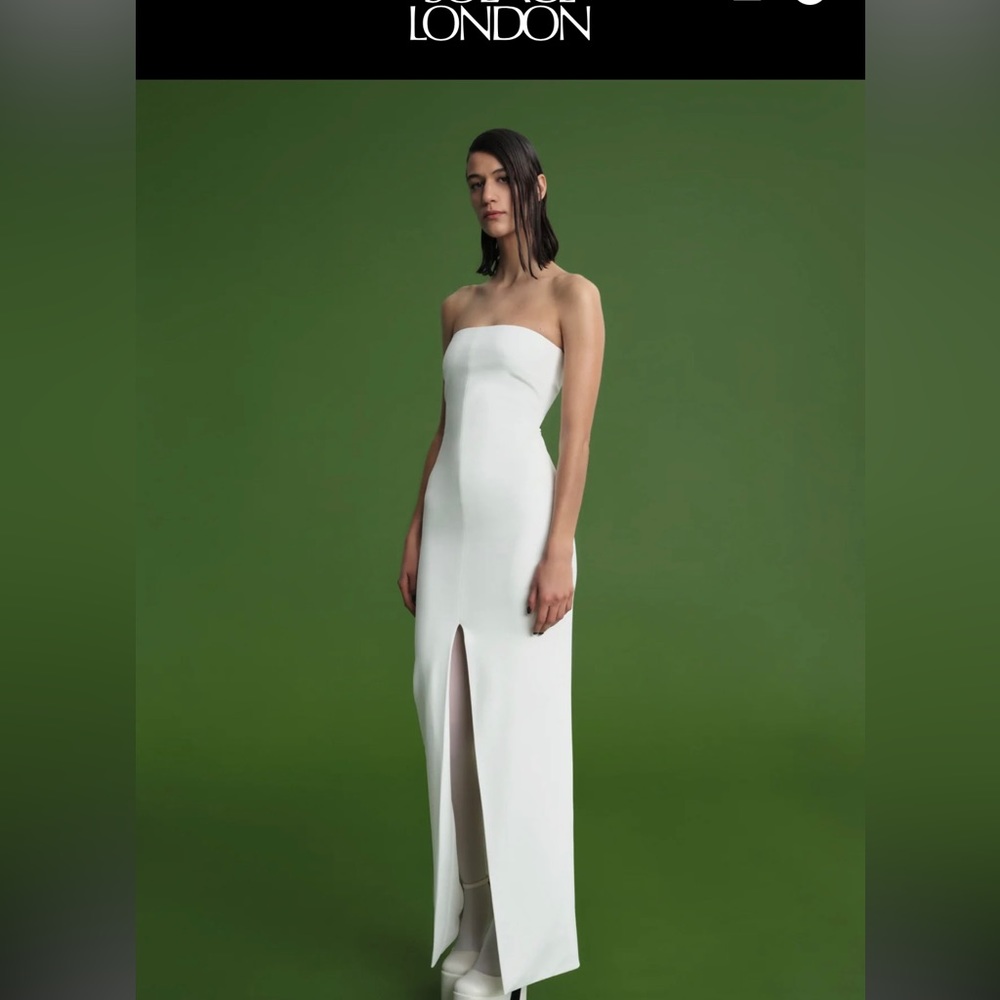 NWT SOLACE LONDON BYSHA dress in US size 4. Brand new with tags.